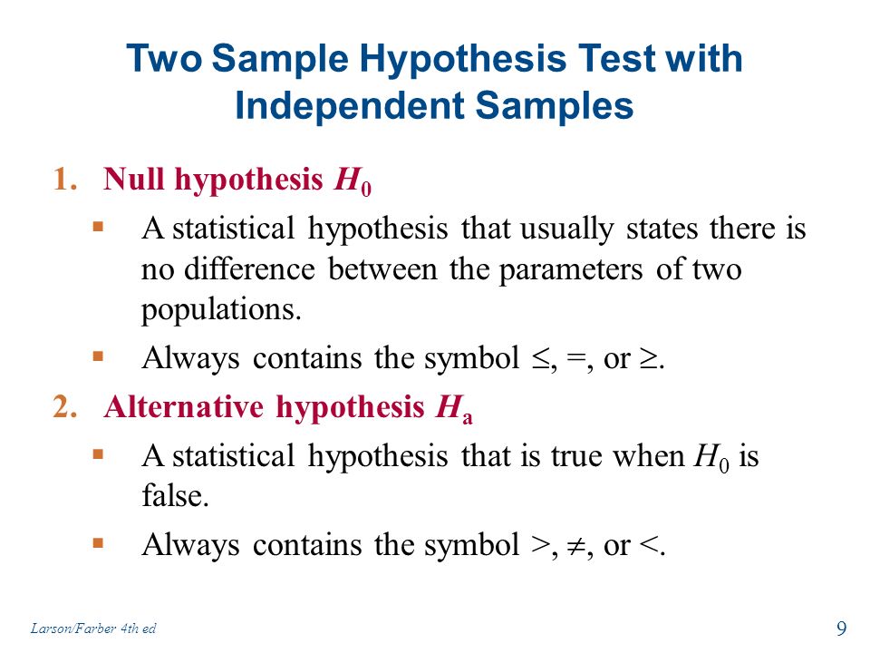 Stats: Hypothesis Testing